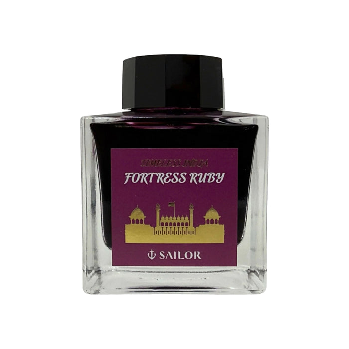 Sailor Timeless India Ink Bottle, Fortress Ruby - 50ml