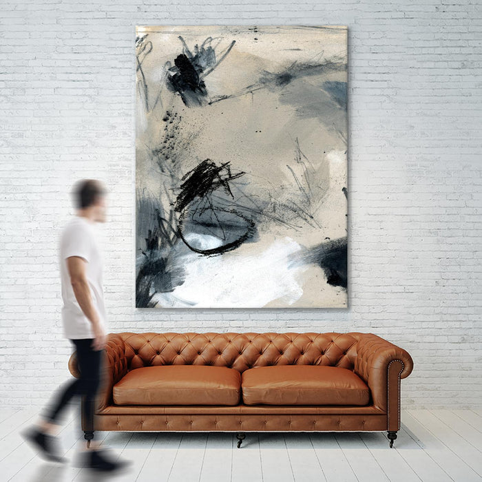 Scribble Abstract II by Jennifer Parker on GIANT ART - white abstract abstract