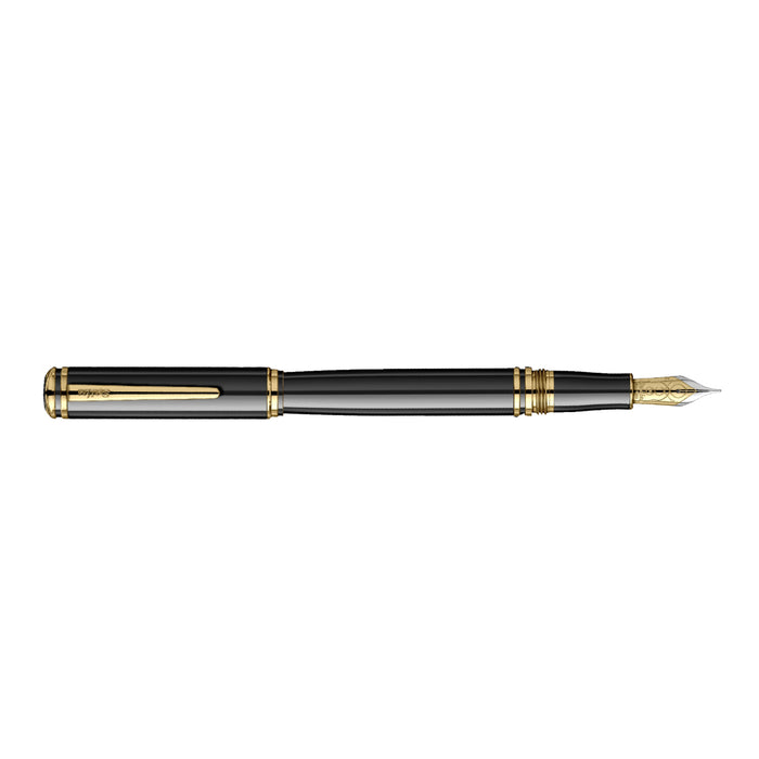 Scrikss Fortune Fountain Pen - Black GT