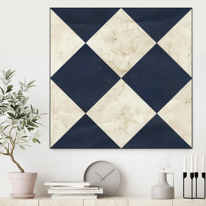 Seaside Signals I by June Erica Vess on GIANT ART - blue abstract