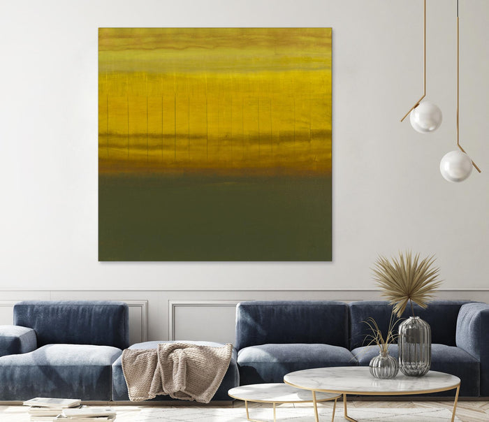 Sense I by Randy Hibberd on GIANT ART - green abstract