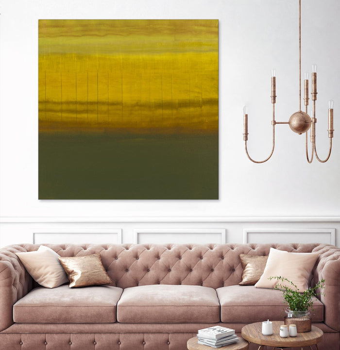 Sense I by Randy Hibberd on GIANT ART - green abstract