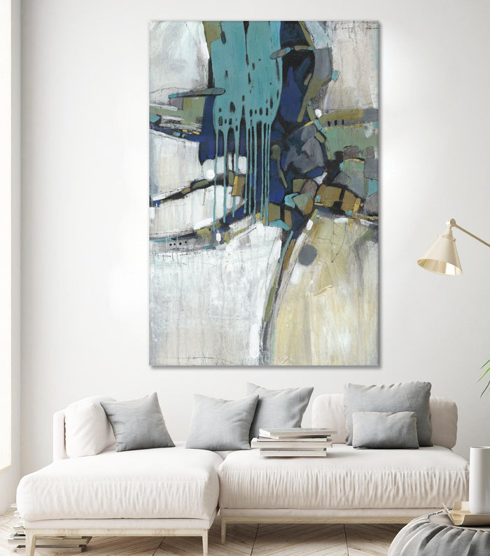Separation II by Tim OToole on GIANT ART - blue abstract