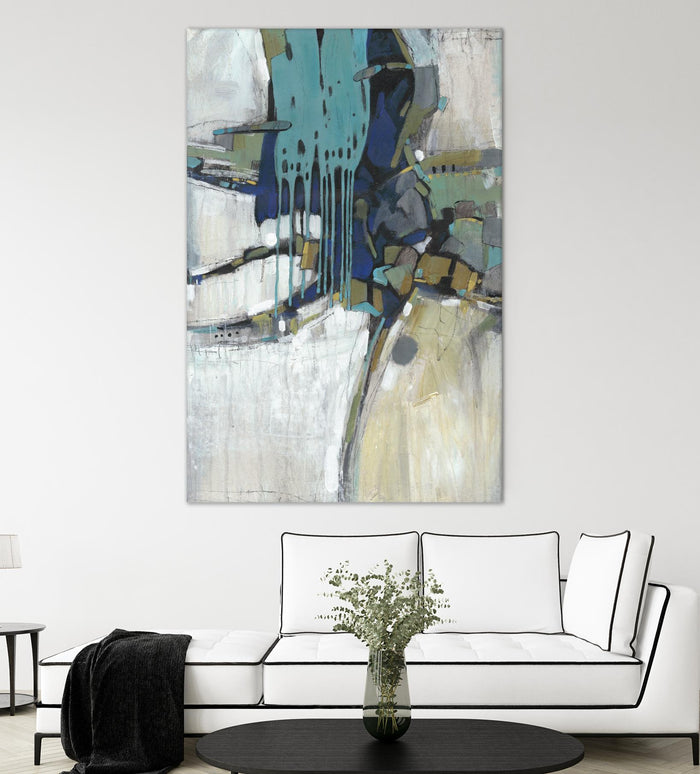 Separation II by Tim OToole on GIANT ART - blue abstract