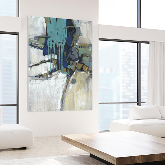 Separation II by Tim OToole on GIANT ART - blue abstract