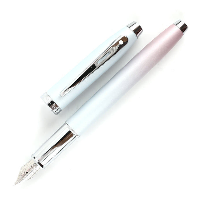 Sheaffer Expressions 100 Fountain Pen - Blue & Pink Pearlised Gradient CT 2