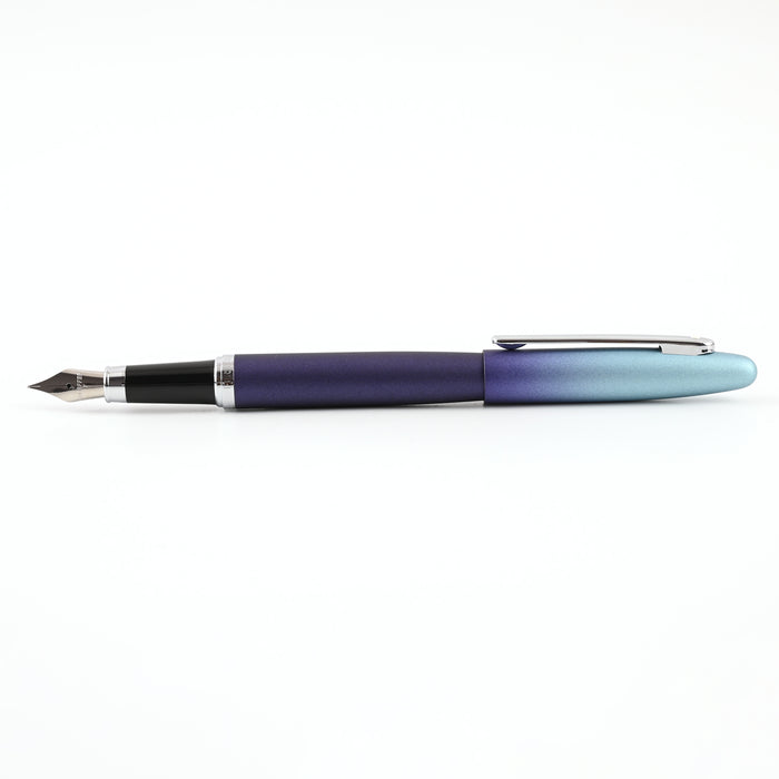 Sheaffer Expressions VFM Fountain Pen - Blue & Purple Pearlised Gradient CT 6