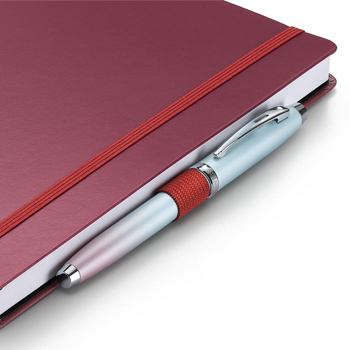 Sheaffer Hard Cover Notebook - Burgundy - Medium - Ruled