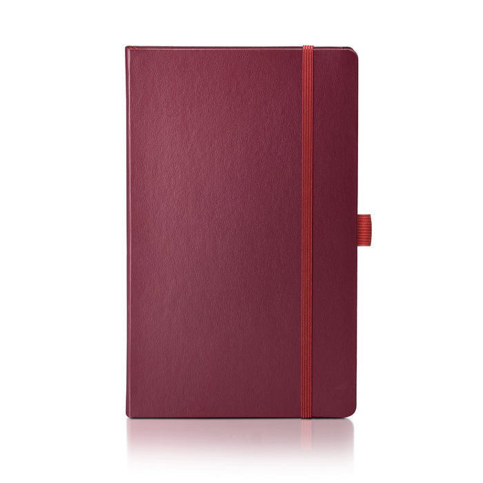Sheaffer Hard Cover Notebook - Burgundy - Medium - Ruled