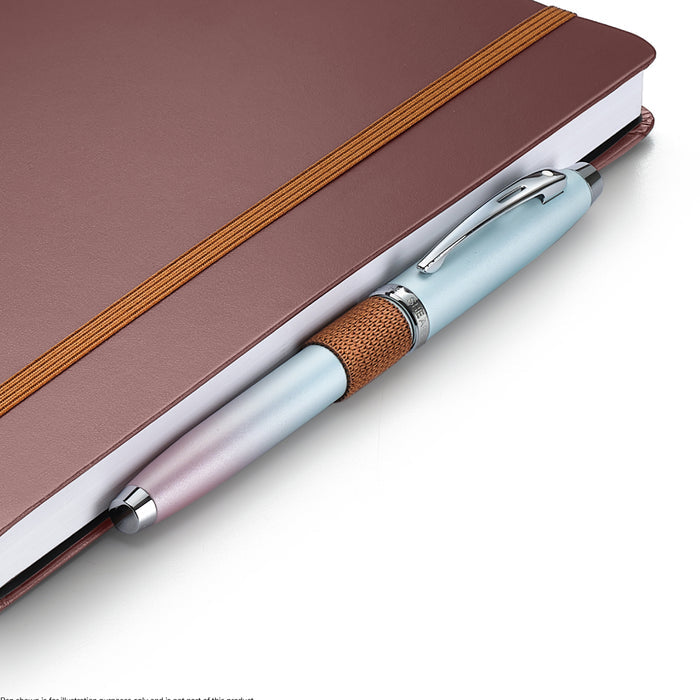 Sheaffer Hard Cover Notebook - Dark Brown - Medium - Ruled