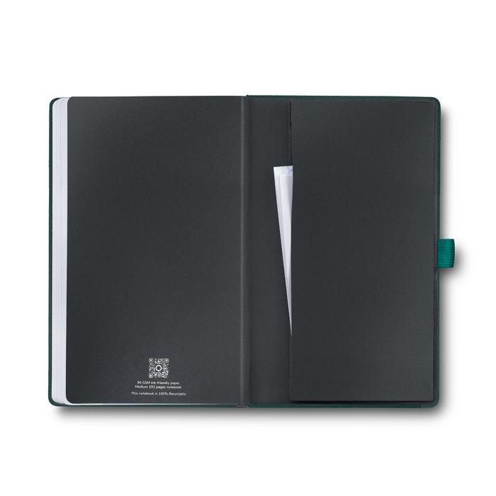 Sheaffer Hard Cover Notebook - Forest Green - Medium - Ruled