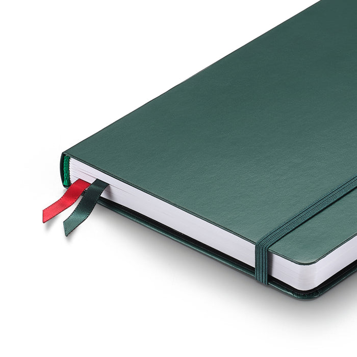 Sheaffer Hard Cover Notebook - Forest Green - Medium - Ruled