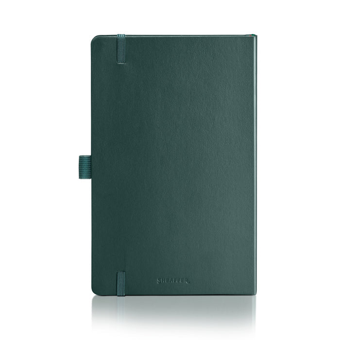 Sheaffer Hard Cover Notebook - Forest Green - Medium - Ruled