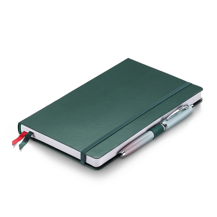 Sheaffer Hard Cover Notebook - Forest Green - Medium - Ruled