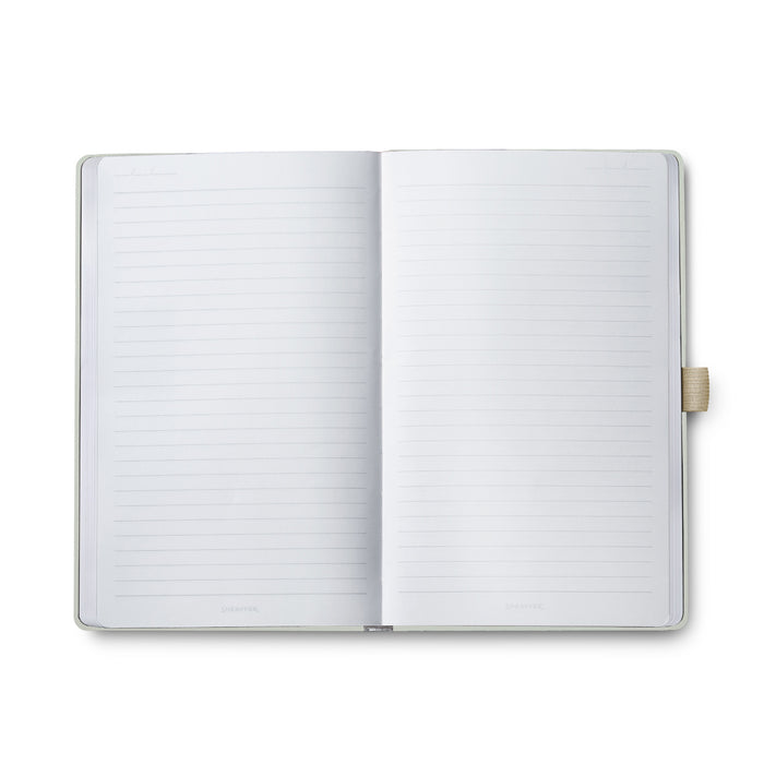 Sheaffer Hard Cover Notebook - Light Grey - Medium - Ruled