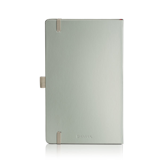 Sheaffer Hard Cover Notebook - Light Grey - Medium - Ruled