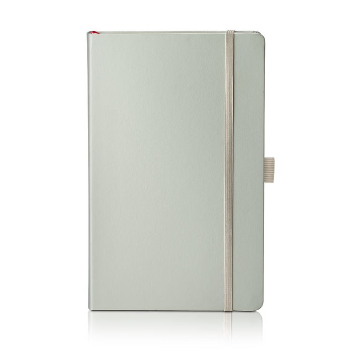 Sheaffer Hard Cover Notebook - Light Grey - Medium - Ruled