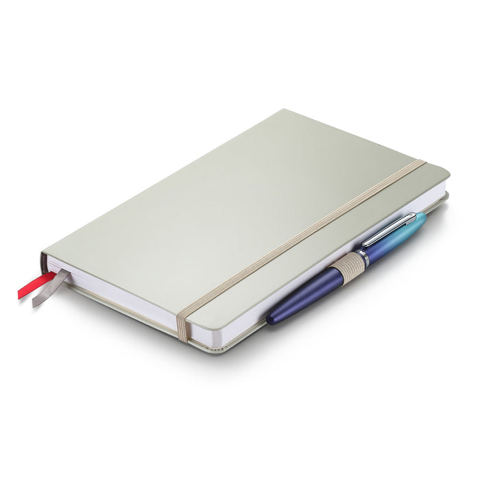 Sheaffer Hard Cover Notebook - Light Grey - Medium - Ruled