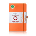 Sheaffer Hard Cover Notebook - Orange - Medium - Ruled