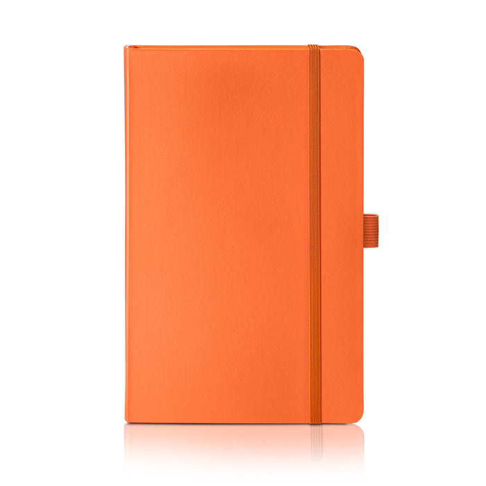 Sheaffer Hard Cover Notebook - Orange - Medium - Ruled