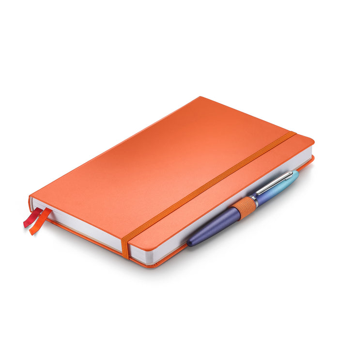 Sheaffer Hard Cover Notebook - Orange - Medium - Ruled