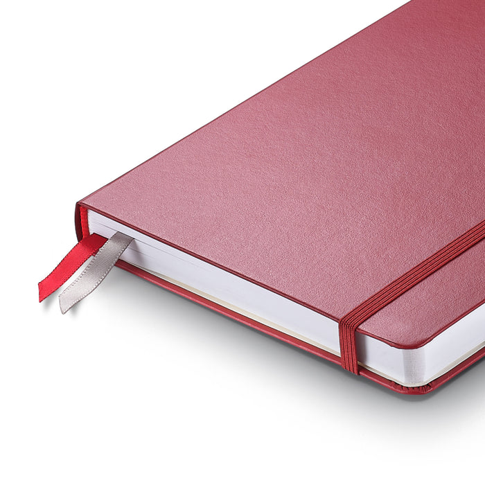 Sheaffer Hard Cover Notebook - Red - Medium - Ruled