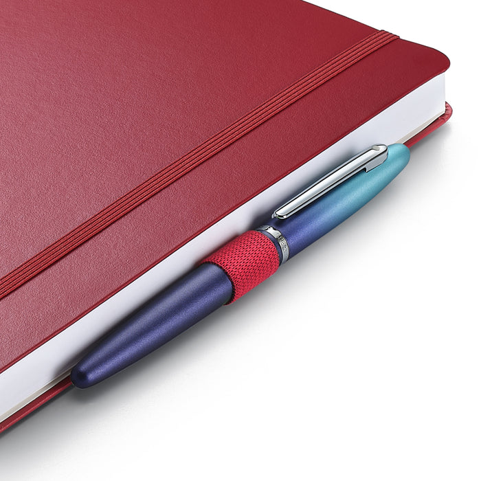 Sheaffer Hard Cover Notebook - Red - Medium - Ruled