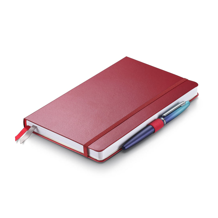 Sheaffer Hard Cover Notebook - Red - Medium - Ruled