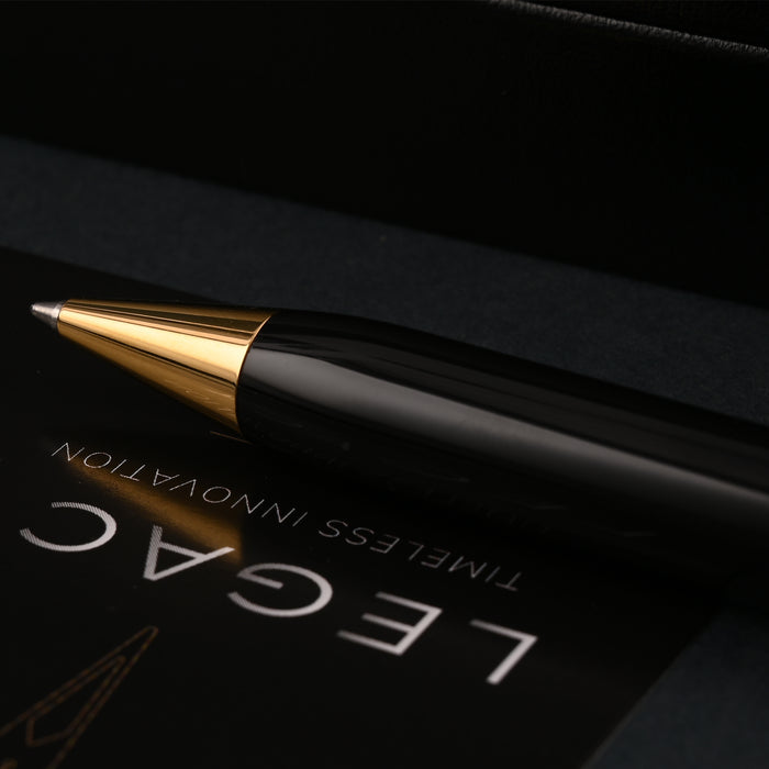 Sheaffer Legacy Ball Pen - Black & Chrome GT 8