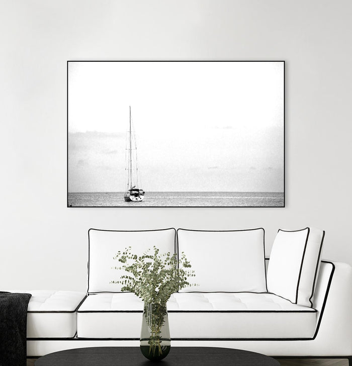 Silent Water by Aaron Matheson on GIANT ART - white nautical