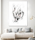 Swan by Alexis Marcou on GIANT ART - black contemporary