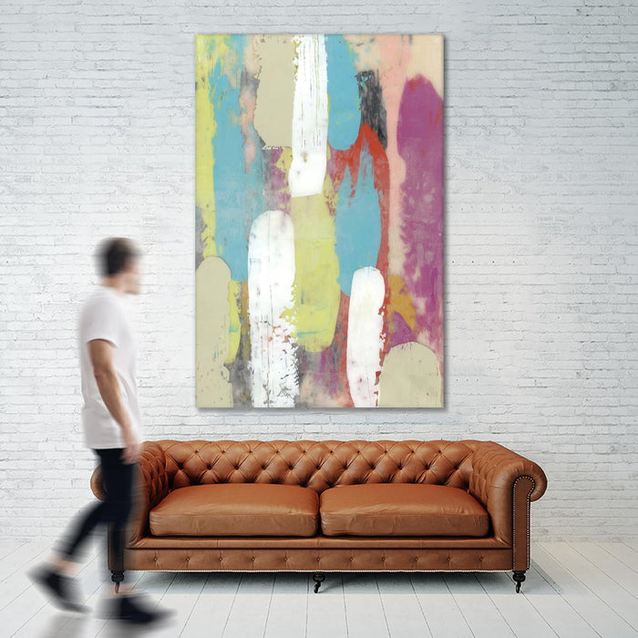 Swatch Layers I by Jennifer Goldberger on GIANT ART - abstract