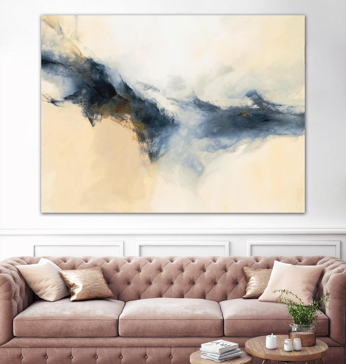 Terra Nova by Dina D'Argo on GIANT ART - whites & creams abstract cream