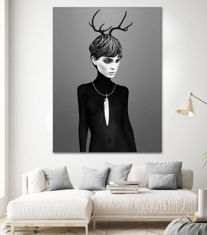 The Cold by Ruben Ireland on GIANT ART - black men and women
