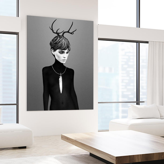 The Cold by Ruben Ireland on GIANT ART - black men and women