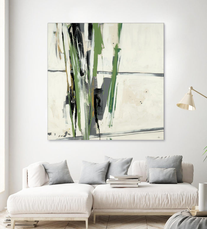 Through the Trees by KC Haxton on GIANT ART - grey abstract