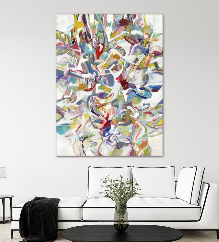 Today In Play by Lisa Ridgers on GIANT ART - blues abstract