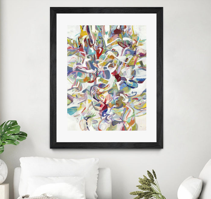 Today In Play by Lisa Ridgers on GIANT ART - blues abstract