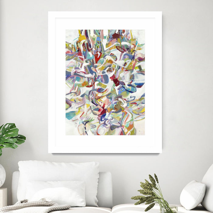 Matted and Framed White / 20 x 24 inches