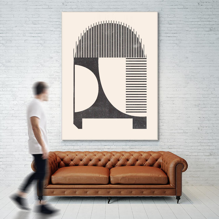 Unknown Space IV by Melissa Wang on GIANT ART - beige abstract abstract