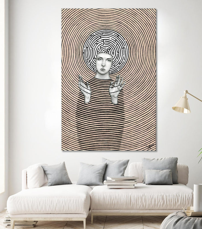 Vanda by Sofia Bonati on GIANT ART - black men and women