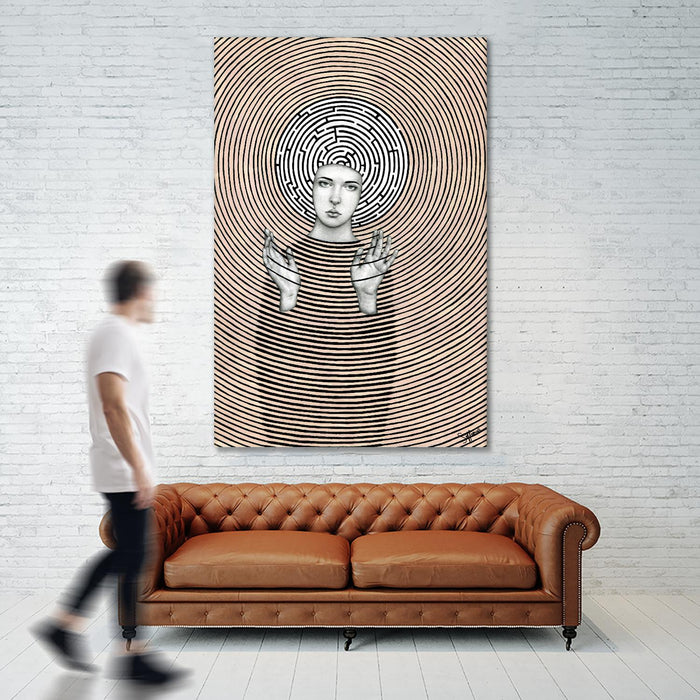Vanda by Sofia Bonati on GIANT ART - black men and women