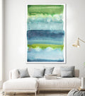 Watercolor Wash 2 by Natasha Marie on GIANT ART - green abstract