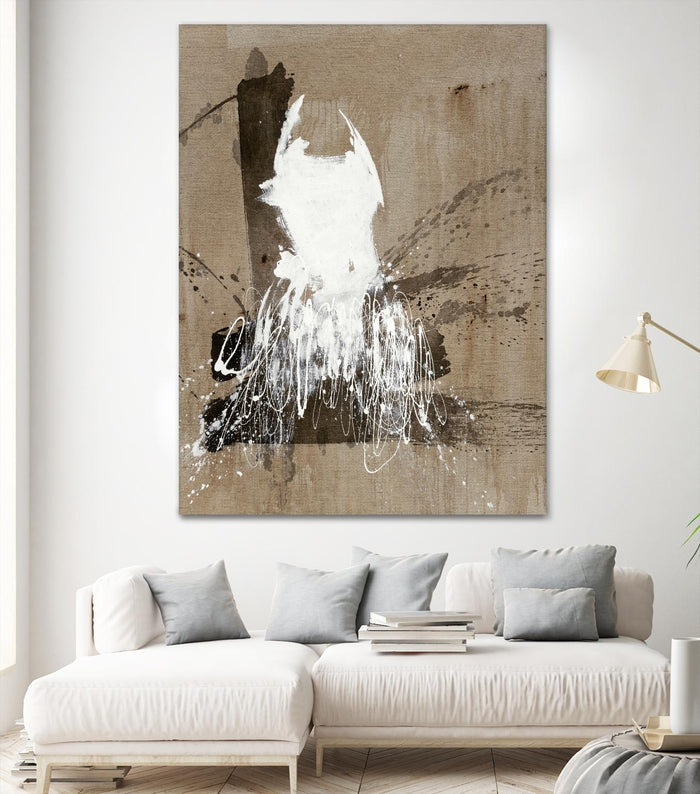 White Dress 2 by Paul Ngo on GIANT ART - black abstract