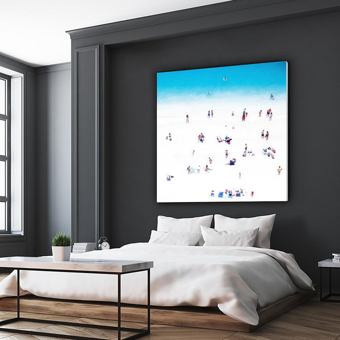 Whitewashed Beach B by THE Studio on GIANT ART - blue everyday life