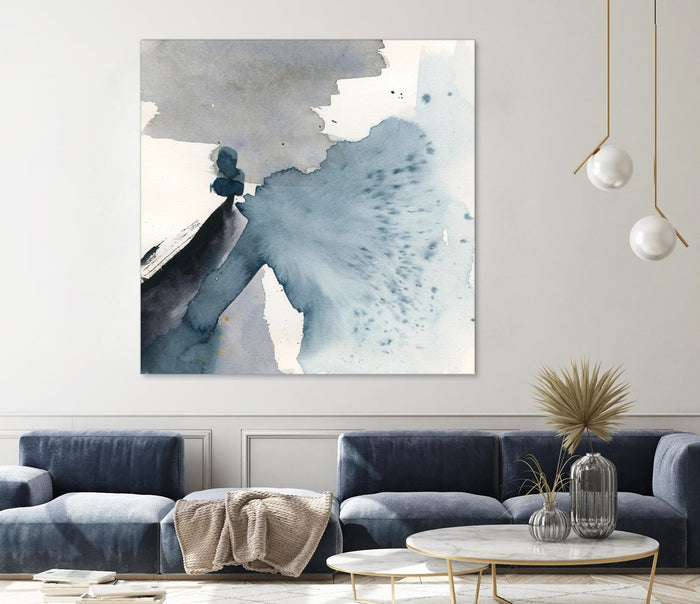 Winter Current IV by Victoria Barnes on GIANT ART - blue abstract abstract