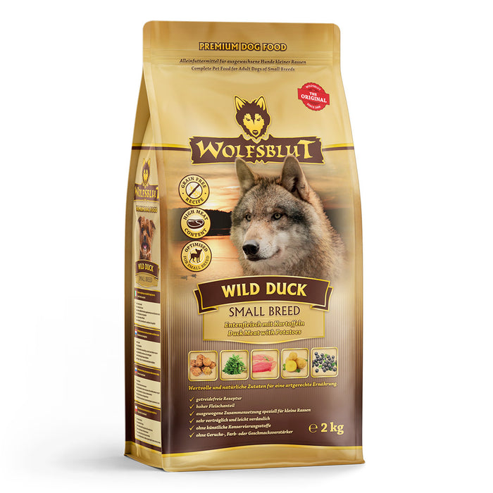 Wolfsblut Adult Small Breed Wild Duck