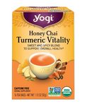 Yogi Honey Chai Turmeric Vitality Tea
