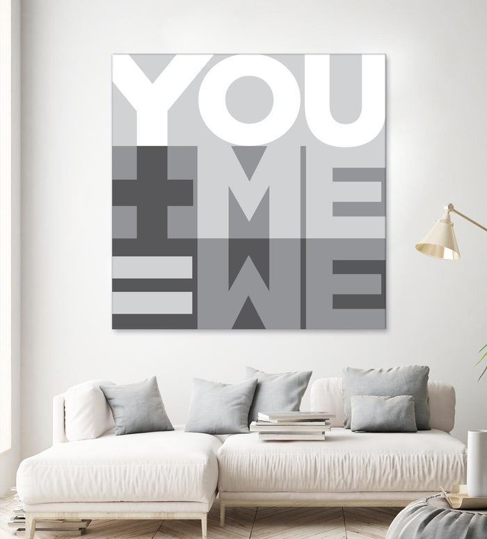 You Me We I by Parker Jones on GIANT ART - white contemporary