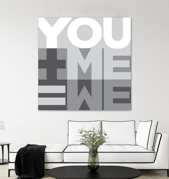 You Me We I by Parker Jones on GIANT ART - white contemporary